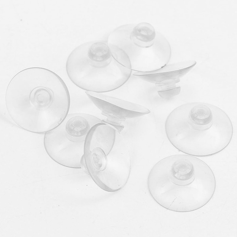 JNNJ Pack of 10 Transparent Suction Cups, Car Window Suction