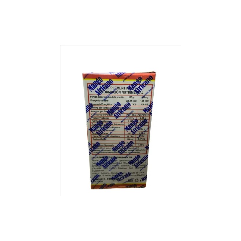 Mango Africano Reforzado 30 Capsulas Bienestar Natural