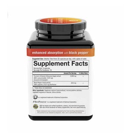 youtheory Turmeric Extra Strength Formula 2,250 mg., 210 Capsules 70 Day Supply