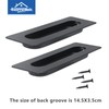 HOMOTEK 7 in Flush Pull Sliding Closet Door Handles 2