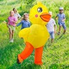 Goenb Inflatable Duck Costume for Kids, 3D Duckling Blow up