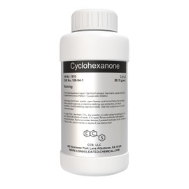 Cyclohexanone - High Purity (≥99%) | Industrial-Grade Solvent (250mL (8 Fl Oz))