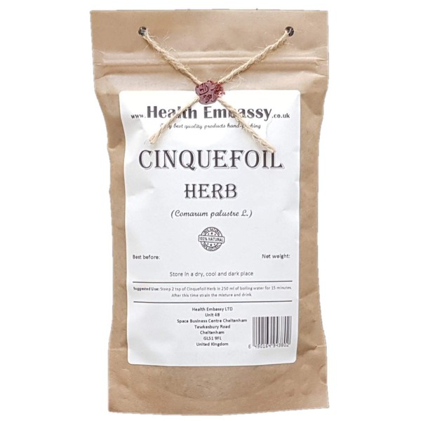Cinquefoil Herb (Comarum Palustre - Comarum Palustre Herba) Health Embassy
