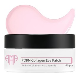 60PCS PDRN Collagen Eye Patches,Under Eye Gel Patches & Masks for Puffy Eyes,Wrinkles and Eye Bags Removal,Anti Wrinkle Eye Cream with Collagen,Reduce Dark Circles,Eye Care Product,Firming,Pink