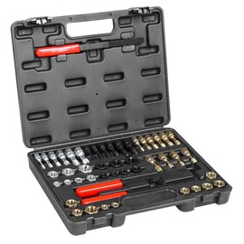 VEVOR 49PCS Thread Chaser Set UNC UNF Metric Thread Restorer Tool Rethreading:_49PCS