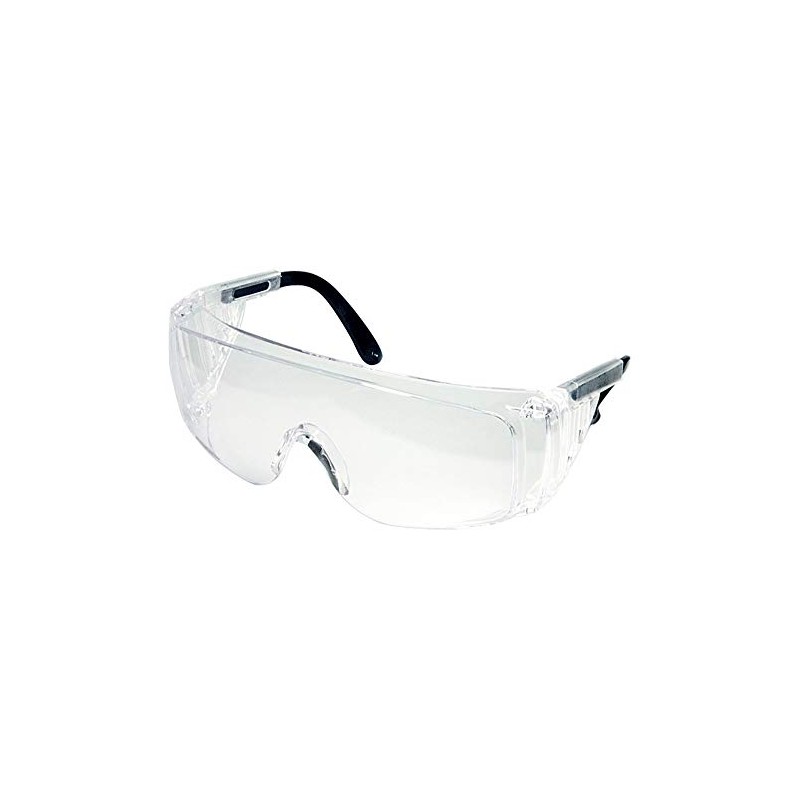 Saraya 51098 Goggles, Overglass Type, Splash Prevention, Protective Glasses