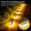 Lacasa Solar Deck Lights, Solar Lights Outdoor Waterproof IP68, 4