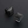 Ravinte Hardware 15 Pack Matte Black Cabinet Knobs Single Hole