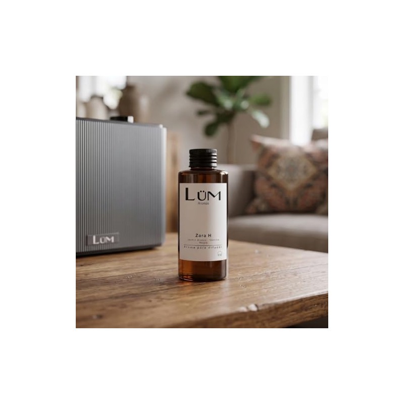 LUM Zara H | Aroma para Difusor | Amaderado Ambar