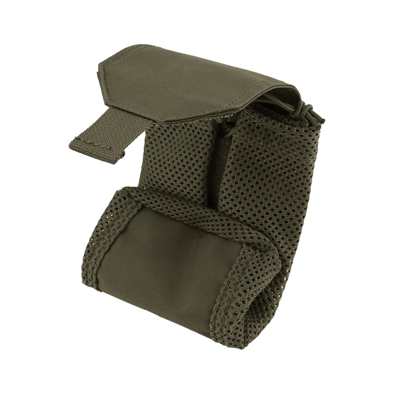 KRYDEX GEAR Tactical Dump Pouch, Molle Foldable Mag Bag Net