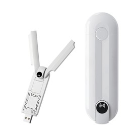 Ouitble 4G LTE USB Dongle Mobile Router USB WiFi Modem Supports 10 Users 150 Mbps Download 50 Mbps Upload Portable Travel Hotspot for Campers Home Travel