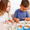 XZENTIRA 32 Sheets Gingerbread House DIY Christmas Stickers Make a