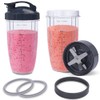 Accesorios para Nutribullet, Juego de Repuesto de Vasos de Licuadora