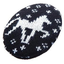 Earbags Leather Ear Muffs, Ear Flaps, Ear Warmers, blue, s