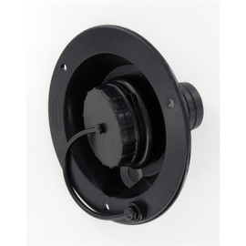 Valterra A01-2003BKVP Black Carded Gravity Water Inlet