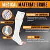 Doc Miller Open Toe Compression Socks for Men & Women,