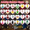 24 Pcs Prefilled Easter Heart Eggs with Toys forClassroom with
