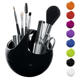 Spirella 10.16914 Bowl-Shiny Makeup Container, Black
