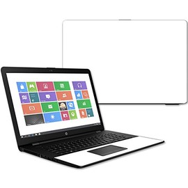 Mightyskins Skin Compatible with Hp 17t Laptop 17.3" (2017) - Solid White | Protective, Durable, and Unique Vinyl Decal Wrap Cover | Easy to Apply, Remove, and Change Styles | Made in The USA