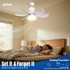 Airbro 21” Socket Fan Light with Remote Control – Quiet