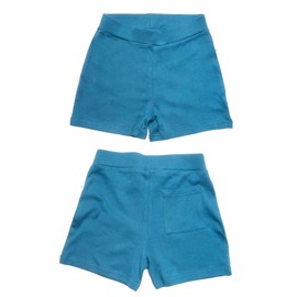 Leela Cotton Baby Children's Shorts Organic Cotton 2020 Size 74 to 128, Danube Blue