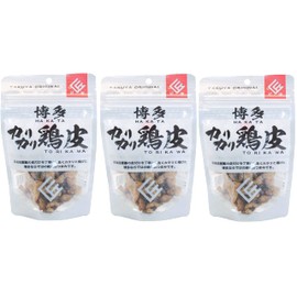Takumiya Hakata Crispy Chicken Skin, 1.8 oz (50 g) x 3
