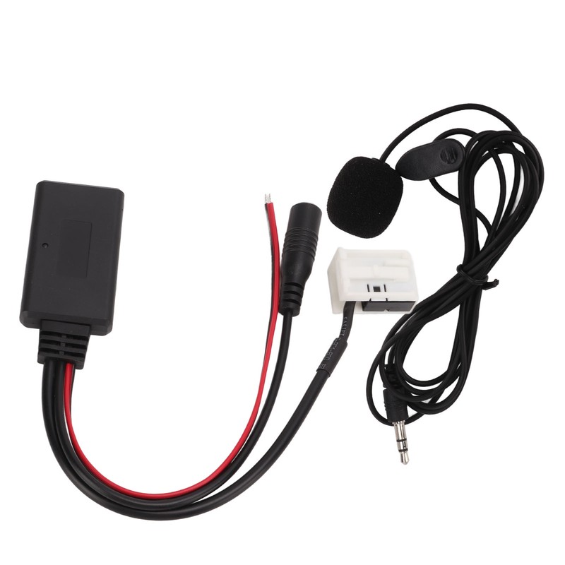 12 Pin AUX Adapter Hands Free Microphone Kit Wireless Bluetooth