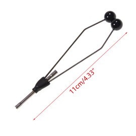 Youngy Fly Tying Bobbin Holder Fly Fishing Ceramic Feet Stainless Bobbin Threader Holder Fly Tying Tool Bobbin Holder Fly Tyingg Bobbins for Sewing Machine Fishing