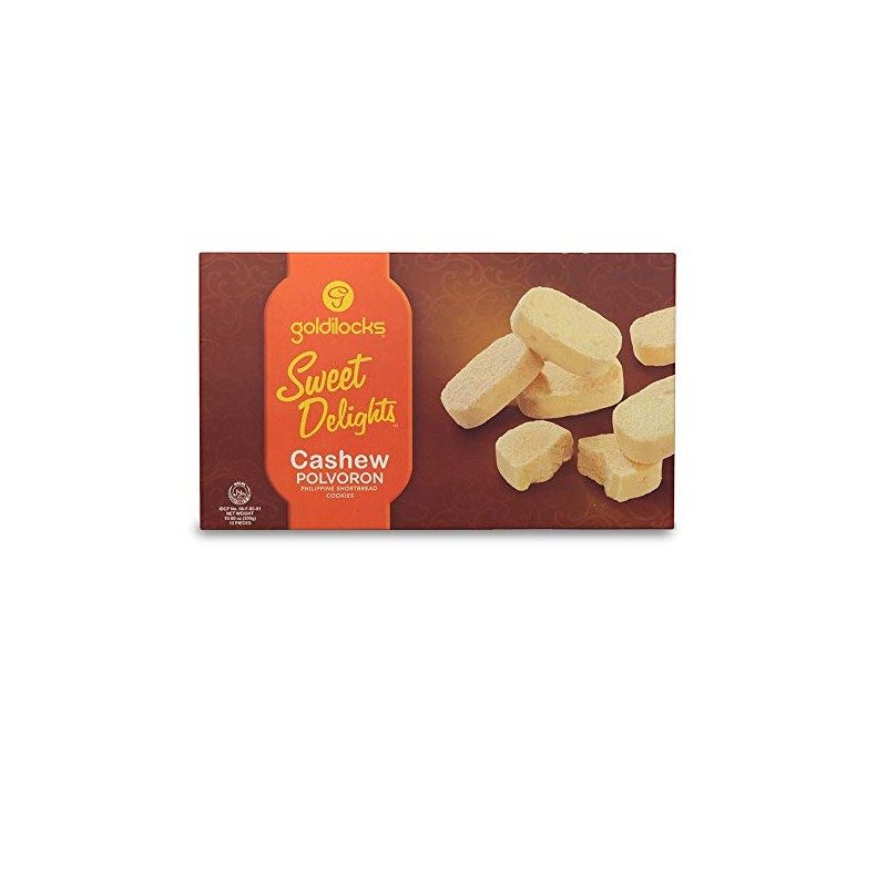 Goldilocks Sweet Delights Cashew Polvoron 10.60oz (300g)