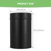 DOITOOL Tin Tea Canisters with Airtight Double Lids Tinplate Round