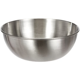 Ibili Bistrot Schüssel aus rostfreiem Stahl, 16 cm Durchmesser, Fassungsvermögen: 0,9 Liter, Silber