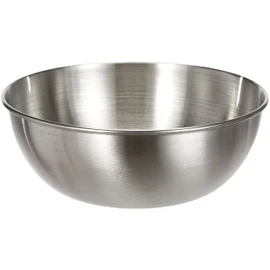 Ibili Bistrot Schüssel aus rostfreiem Stahl, 16 cm Durchmesser, Fassungsvermögen: 0,9 Liter, Silber