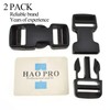 SGH Pro Quick Side Release Buckles 1" Wide Dual Adjustable
