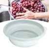 Oumefar Washing Up Bowl with Hanging Hole Folding Wash Basin