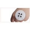 WOIWO 5 PCS Tattoo Glue Tray Transparent PVC Gasket With