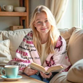 UHANKRU Sweet 16 Gifts for Girls - 16th Birthday Girls Blanket, 16 Year Old Girl Gifts, Happy 16 Bday Party Decorations, 16-Year-Old Girl Birthday Blanket, 60"x50"