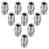 Racewill 10 Pack Hydraulic Hose Adapter Fittings: 3/8" NPTF Male