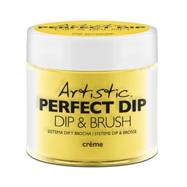 Artistic Nail Design "Chasing Rays" - Yellow Crème Dip Powder, 23 g | 0.8 Oz