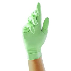 Ink Jungle Green Nitrile GP0042 GP0043 GP0044 GP0045 Examination Nitrile Gloves - Multipurpose, Powder Free and Latex Free Disposable Gloves, Box of 100 Gloves, Green (Small)