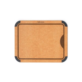 Full Circle Chop To It Everyday Cutting Board – 11”x14" – Dishwasher Safe, Reversible & Lightweight, Bonded Kraft Paper, Non-Slip Feet with Juice Groove
