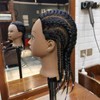 SOPHIRE 100% Real Hair Mannequin Head Training Head with stand,