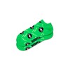 Happy Socks 3-Pack Vinyl Low Socks, Green, M/L
