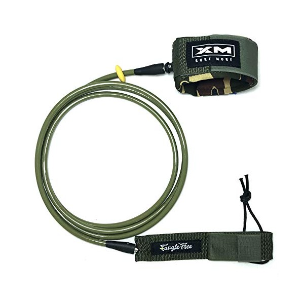 XM Surfboard Leash/Tangle-Free/Big Wave (.313in) // Made in USA /