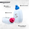Synergy Reusable Handheld Hydration Running Water Bottles (4-Pack) (6oz 4-Pack,