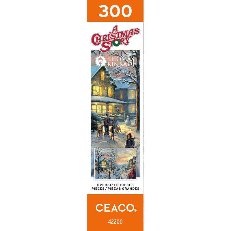 Ceaco - Thomas Kinkade - Holiday Movies - A Christmas