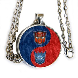 Transformer yin yang - pendant necklace - Decepticons, Autobots BR