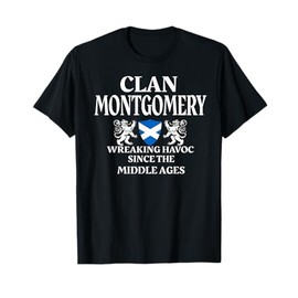 Montgomery Scottish Family Clan Scotland Name T-Shirt