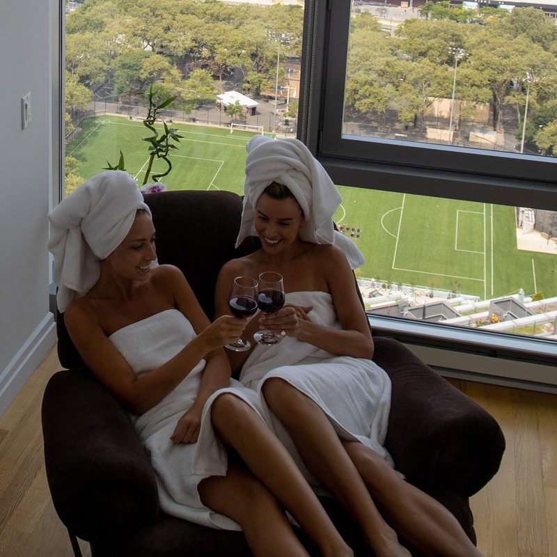 MOSOBAM 700 GSM Hotel Luxury Bamboo-Cotton, Bath Towel Sheets 35X70,