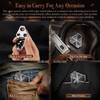 TISFA Cigar Punch with Cigar Holder Combo, Triple Cigar Punch