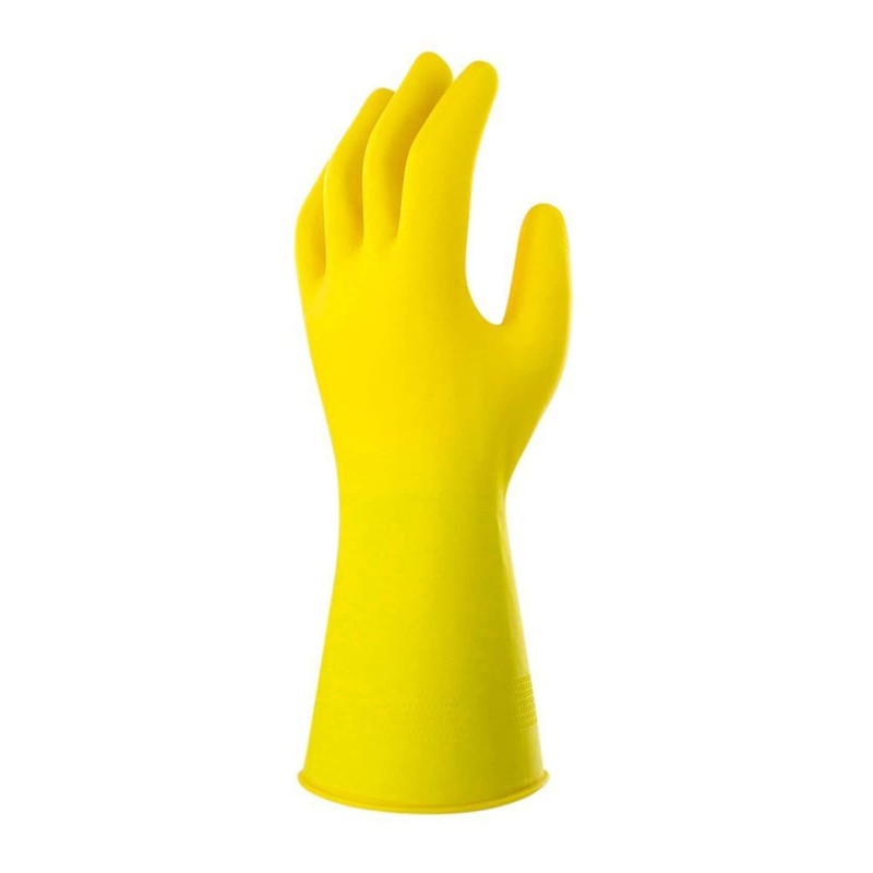 Marigold Unisex Marigold-el-gloves-medium-yl-1pk* MARIGOLD gloves Medium, Yellow, 2 Count Pack
